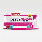 REINEX Feuchte Allzwecktücher 15 x 19 cm 50 Stück