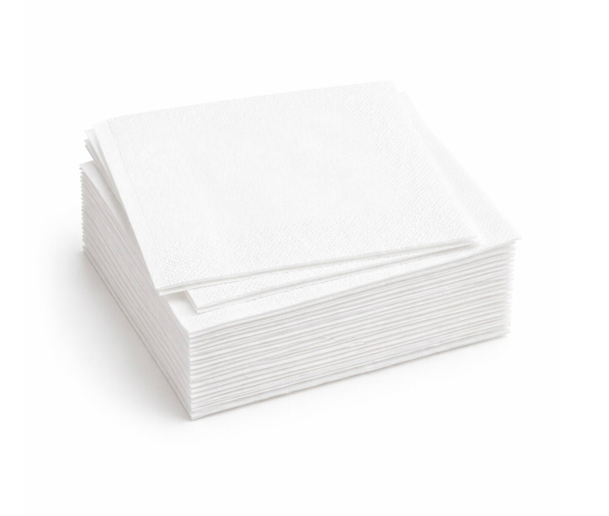 Servietten weiß 16 x 21 cm 8000 Servietten für Torkspendersystem N4 | 2lag V-Falz