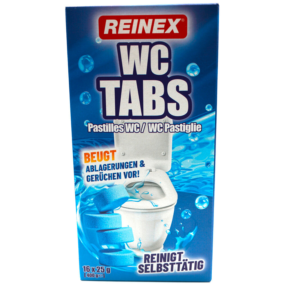 REINEX WC-Reiniger-Tabs 16er, 25g NEU+ mehr Power
