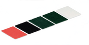 Vlies Pads schwarz 15x20 cm (10 Stk.)