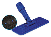 Pad Halter 240x97 mm blau mit Stiel