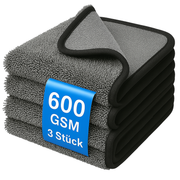 Special Mikrofasertuch 600GSM mit zwei unterschiedlichen Seiten 3xStück 30x30cm