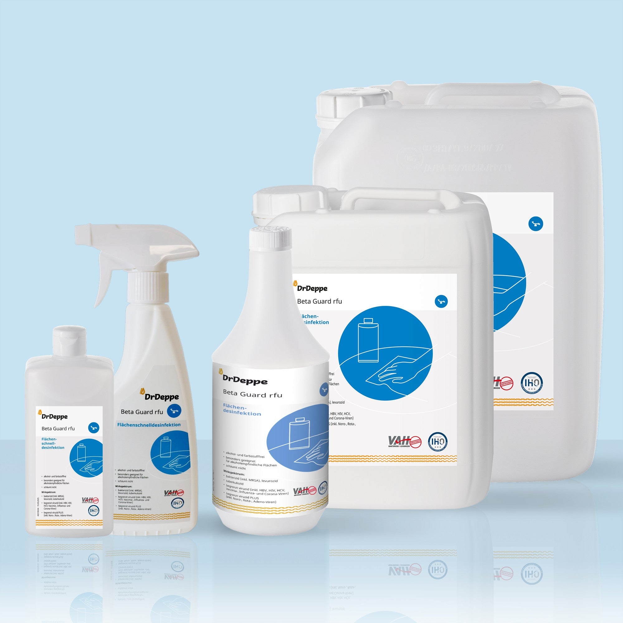 Dr. Deppe Flächendesinfektion Beta Guard RFU 1 Liter (alkoholfrei)